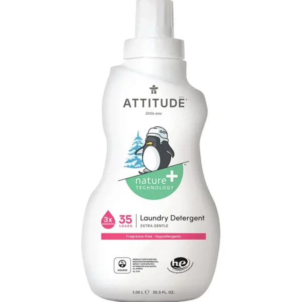 ATTITUDE Laundry Detergent Extra Gentle 1.05L Hot