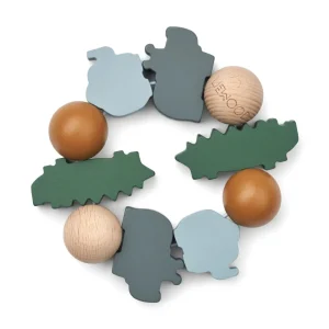 Liewood Legend Rattle - Garden Green Multimix Best