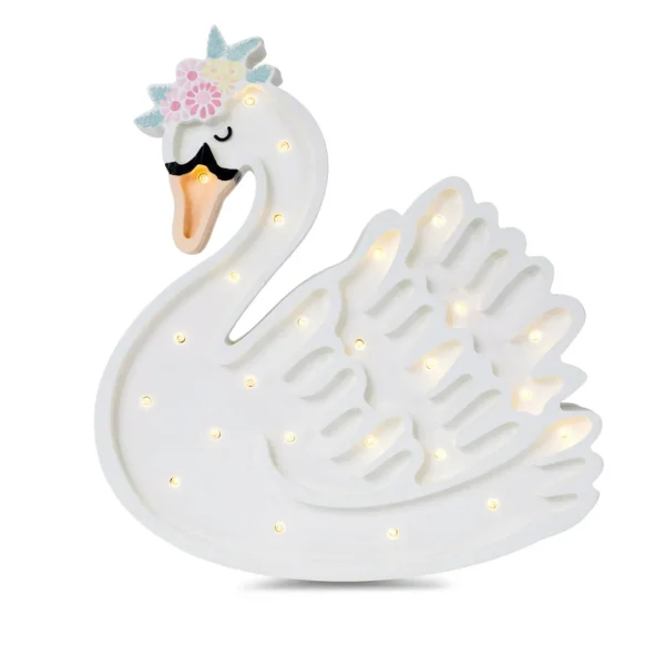 Little Lights Swan Lamp Discount