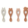 Liewood Liva Silicone Spoon (4-pack) - Lavender Multimix Clearance