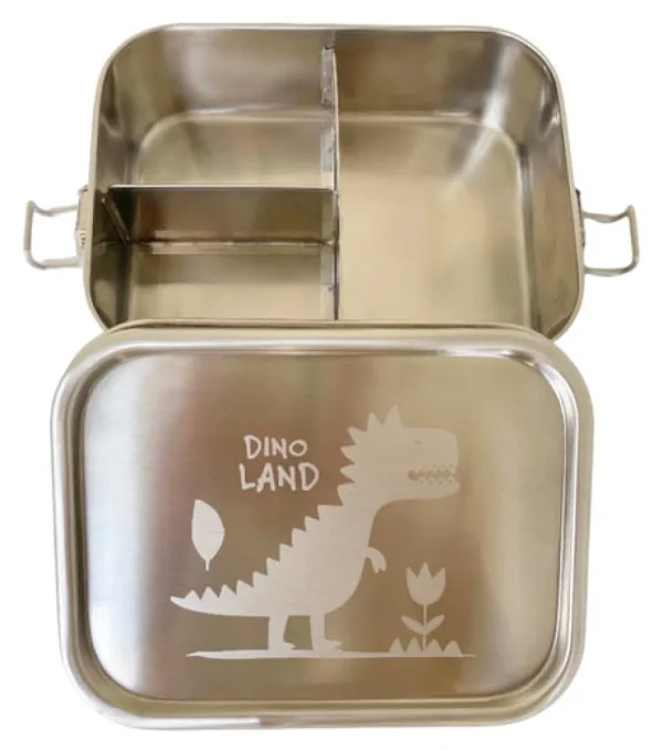 Bamboo Bark Lunch Box - Dino Best