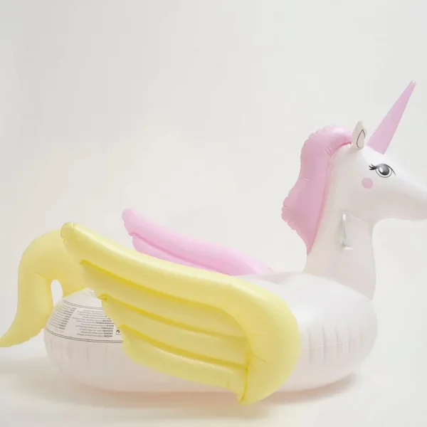 SunnyLife Luxe Ride-On Float Unicorn Pastel Clearance