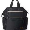 Skip Hop Mainframe Wide Open Diaper Backpack - Black Outlet