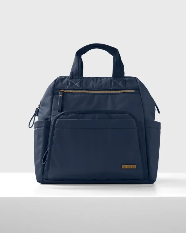 Skip Hop Mainframe Wide Open Diaper Backpack - Navy Clearance