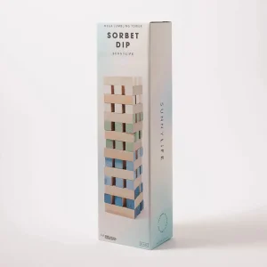 SunnyLife Mega Jumbling Tower - Sorbet Dip Outlet