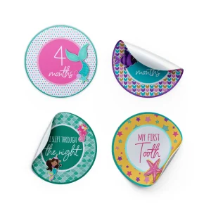 Twinkle u0026 Giraffe Mermaid Milestone Stickers Online