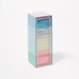 SunnyLife Mini Lucite Jumbling Tower - Aurora Discount