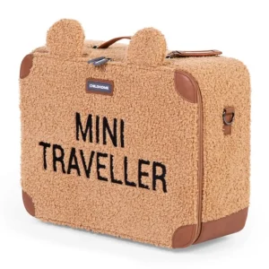 Childhome Mini Traveler Kids Suitcase - Teddy Brown Outlet