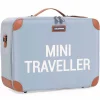 Childhome Mini Traveller Kids Suitcase - Grey Off White Discount