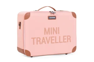 Childhome Mini Traveller Kids Suitcase - Pink Copper Hot