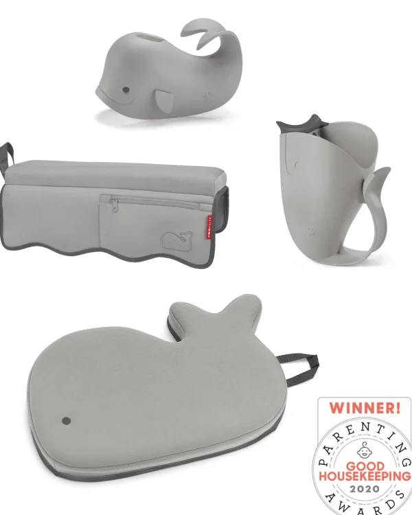 Skip Hop Moby Bathtime Essentials Kit - Grey Clearance