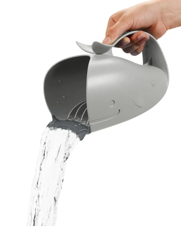 Skip Hop MOBY® Waterfall Bath Rinser - Grey Outlet