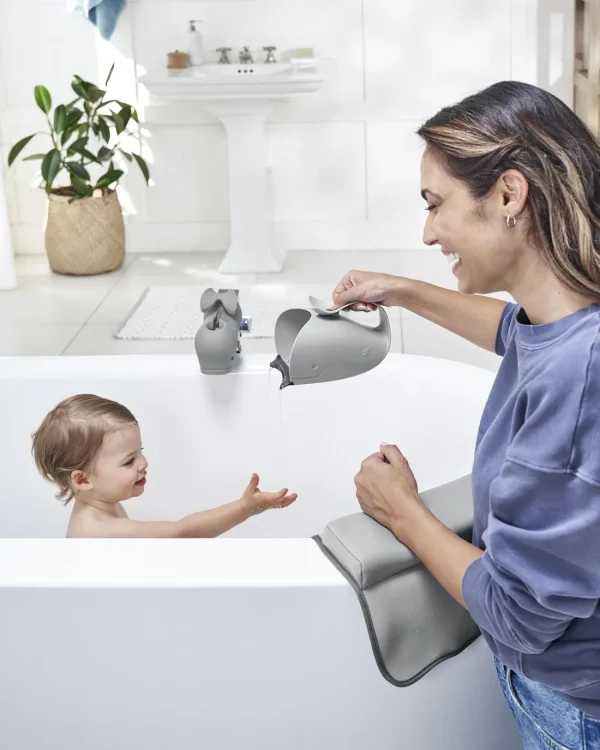 Skip Hop MOBY® Waterfall Bath Rinser - Grey Outlet