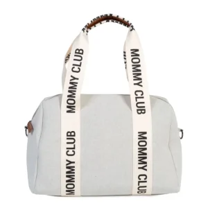 Childhome Mommy Club Nursery Bag - Signature Canvas - Off White New