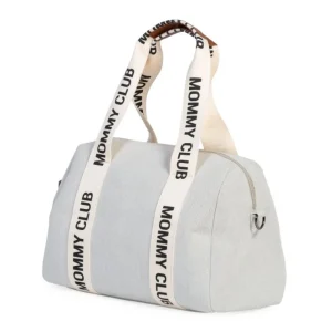 Childhome Mommy Club Nursery Bag - Signature Canvas - Off White New