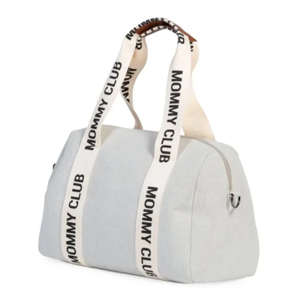 Childhome Mommy Club Nursery Bag - Signature Canvas - Off White New