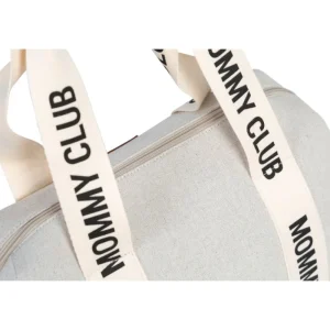 Childhome Mommy Club Nursery Bag - Signature Canvas - Off White New