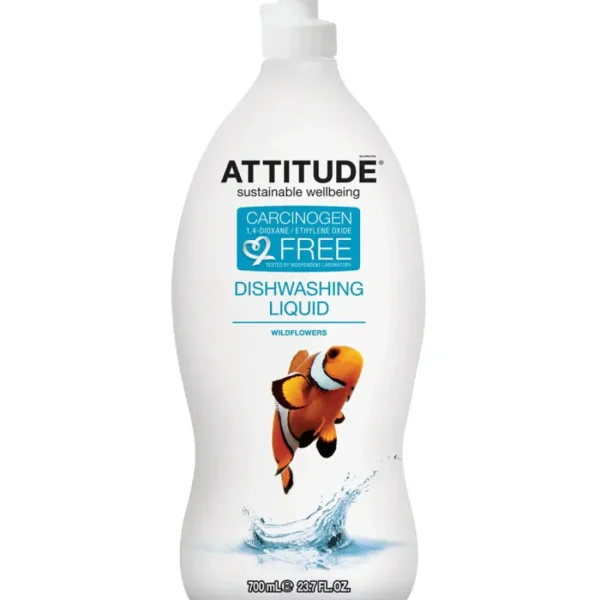 ATTITUDE Natural Dishwashing Liquid Wildflowers 700ml Outlet