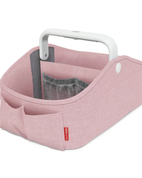 Skip Hop Nursery Style Light-Up Diaper Caddy - Pink Discount