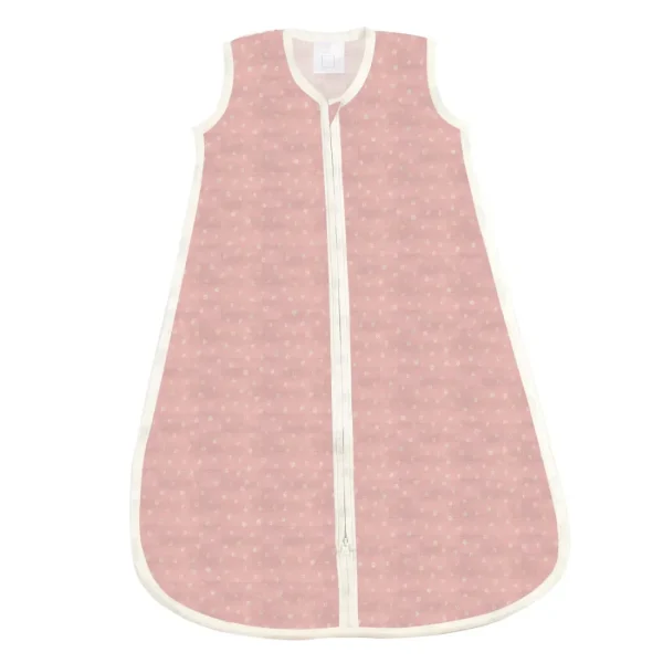 Newcastle Classics Pink Pearl Polka Dot Bamboo Sleep Sack Online