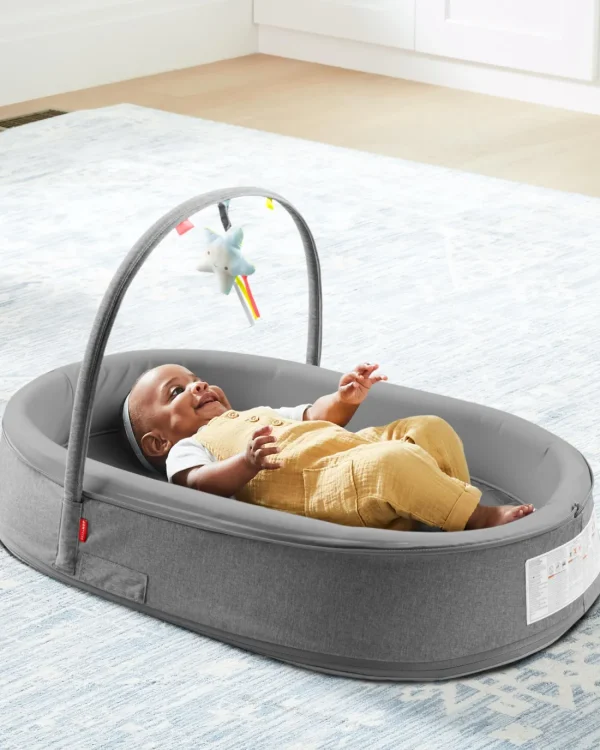 Skip Hop Playful Retreat Baby Nest - Grey Melange Outlet