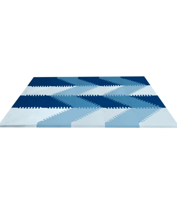 Skip Hop Playspot Geo Foam Floor Tiles - Blue Ombre Best