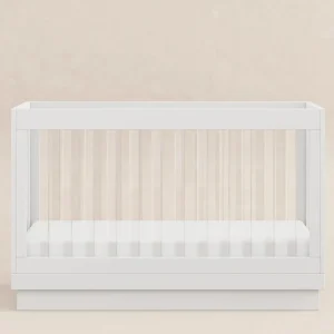 Babyletto Pre-Order Harlow Acrylic 3-in-1 Convertible Crib with Toddler Bed Conv Clearance