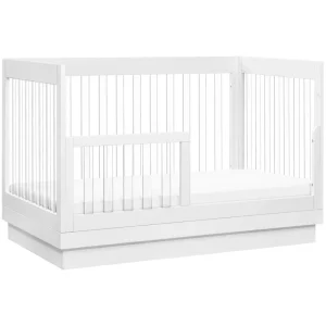 Babyletto Pre-Order Harlow Acrylic 3-in-1 Convertible Crib with Toddler Bed Conv Clearance