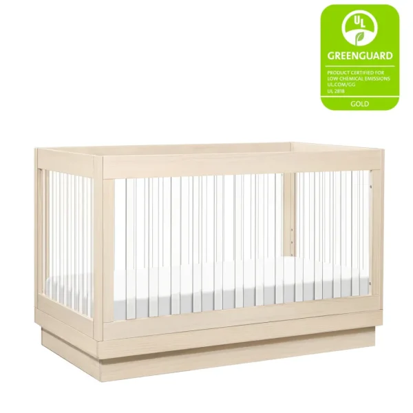 Babyletto Pre-Order Harlow Acrylic 3-in-1 Convertible Crib with Toddler Bed Conv Online