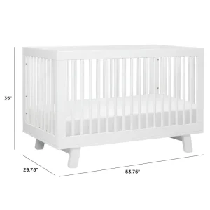 Babyletto Pre-Order Hudson 3-in-1 Convertible Crib - White Outlet