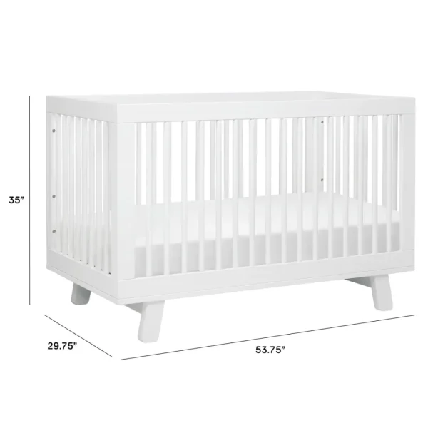 Babyletto Pre-Order Hudson 3-in-1 Convertible Crib - White Outlet