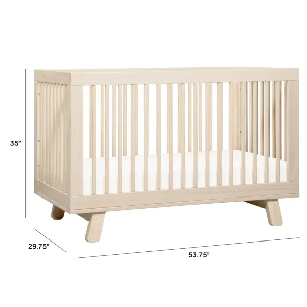 Babyletto Pre-Order Hudson 3-in-1 Convertible Crib - Washed Natural Discount