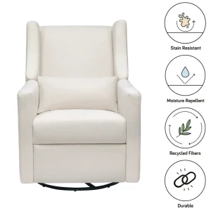 Babyletto Pre-Order Kiwi Electronic Recliner and Swivel Glider in Eco-Performanc Outlet