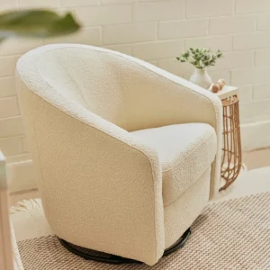 Babyletto Pre-Order Madison Swivel Glider in Boucle - Ivory Boucle Discount