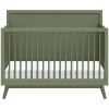 Babyletto Pre-Order Palma 4-in-1 Convertible Crib with Toddler Bed Conversion Ki Fashion