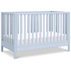 DaVinci Pre-Order Sammy Scallop 4-in-1 Convertible Crib - Powder Blue Discount