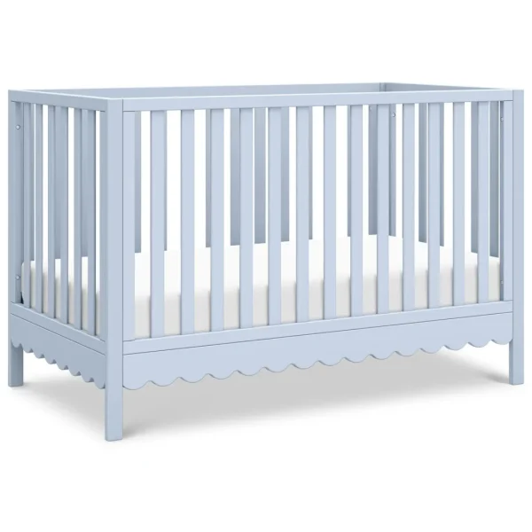 DaVinci Pre-Order Sammy Scallop 4-in-1 Convertible Crib - Powder Blue Discount