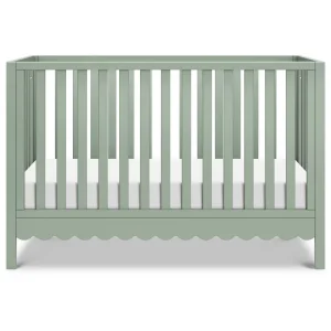 DaVinci Pre-Order Sammy Scallop 4-in-1 Convertible Crib -Light Sage Clearance