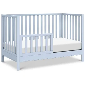 DaVinci Pre-Order Sammy Scallop 4-in-1 Convertible Crib - Powder Blue Discount