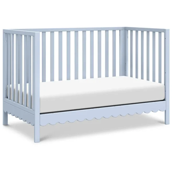 DaVinci Pre-Order Sammy Scallop 4-in-1 Convertible Crib - Powder Blue Discount