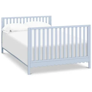 DaVinci Pre-Order Sammy Scallop 4-in-1 Convertible Crib - Powder Blue Discount