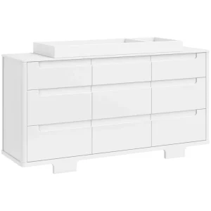 Babyletto Pre-Order Yuzu 9-Drawer Assembled Dresser - White Fashion