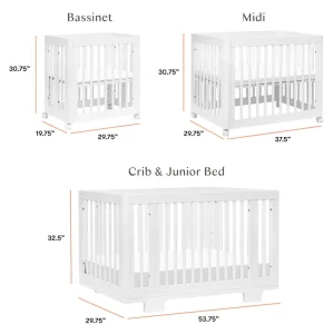 Babyletto Pre-Order Yuzu 8-in-1 Convertible Crib - White Online