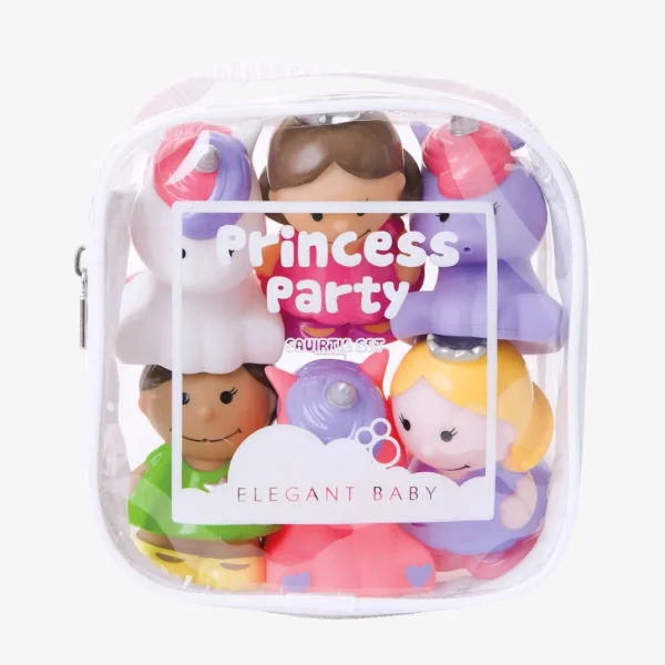 Elegant Baby Princess Party Squirtie Baby Bath Toys Fashion