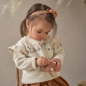 Elegant Baby "Loved" Flutter Sleeve Pullover Discount