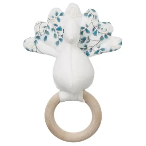 Cam Cam Copenhagen Rattle Ring Peacock - Fiori Best