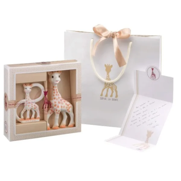 Sophie La Giraffe Ready to Give Birth Gift Box - Classical Composition 1 New