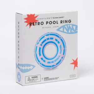 SunnyLife Retro Pool Ring - De Playa Stripe Clearance