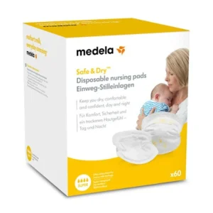 Medela Safe & Dry™ Disposable Nursing Pads - 60pcs New