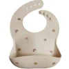 Mushie Silicone Baby Bib - Rainbows Sale